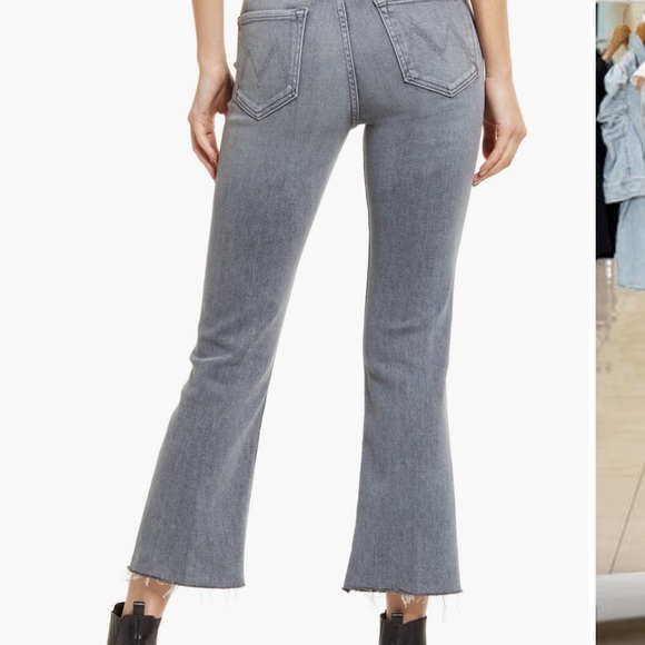 ๐ฉถNWT MOTHER DENIM HUSTLER FRAY HEM FLARE JEANS (Daytona Nights) 30 - Picture 11 of 17